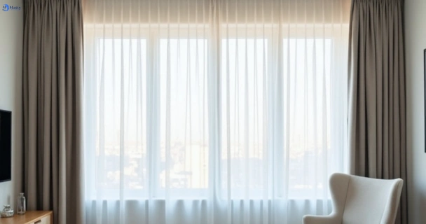 Restored vibrant drapes in durack QLD after Matty Curtain Cleaning